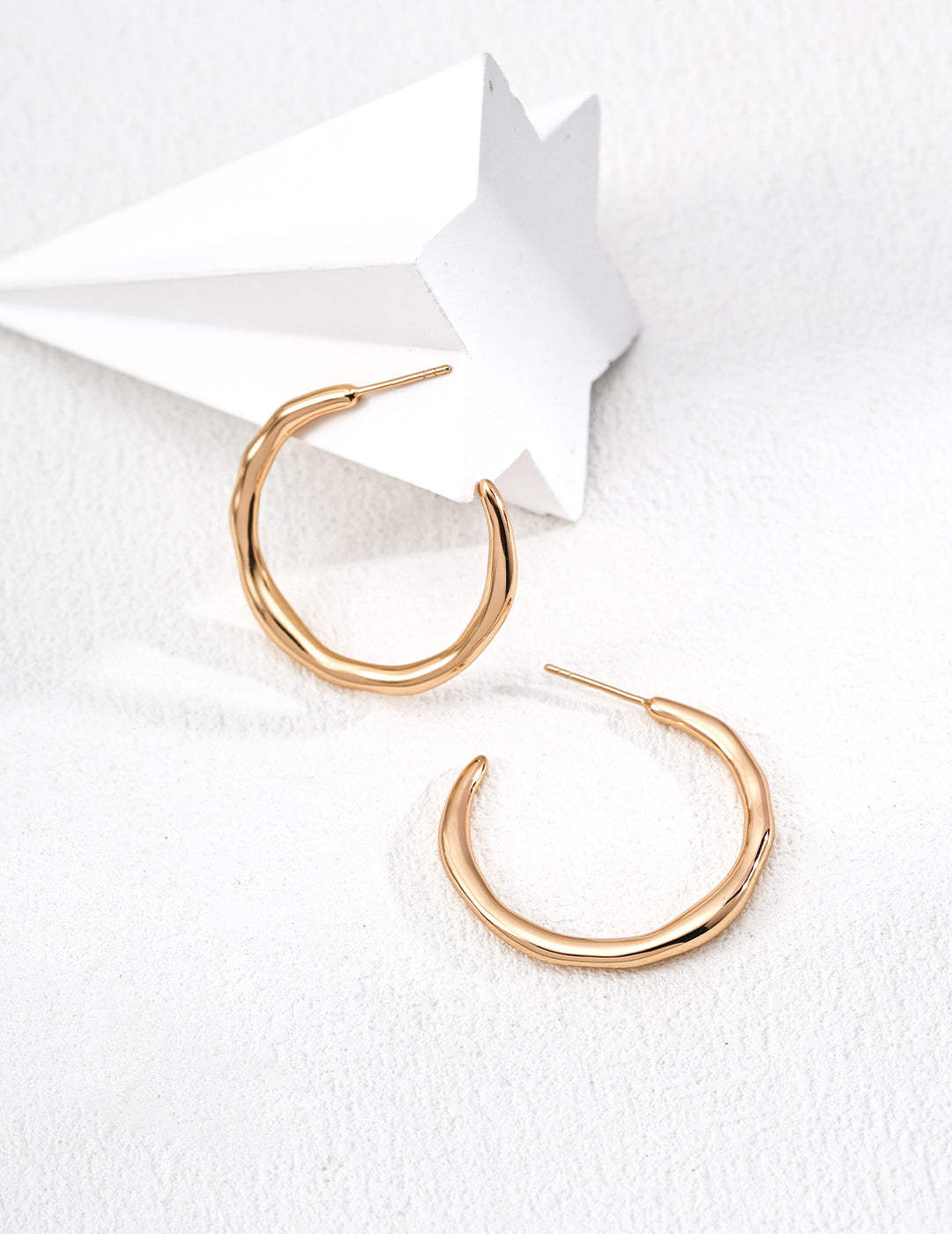 Flow Hoop Earrings