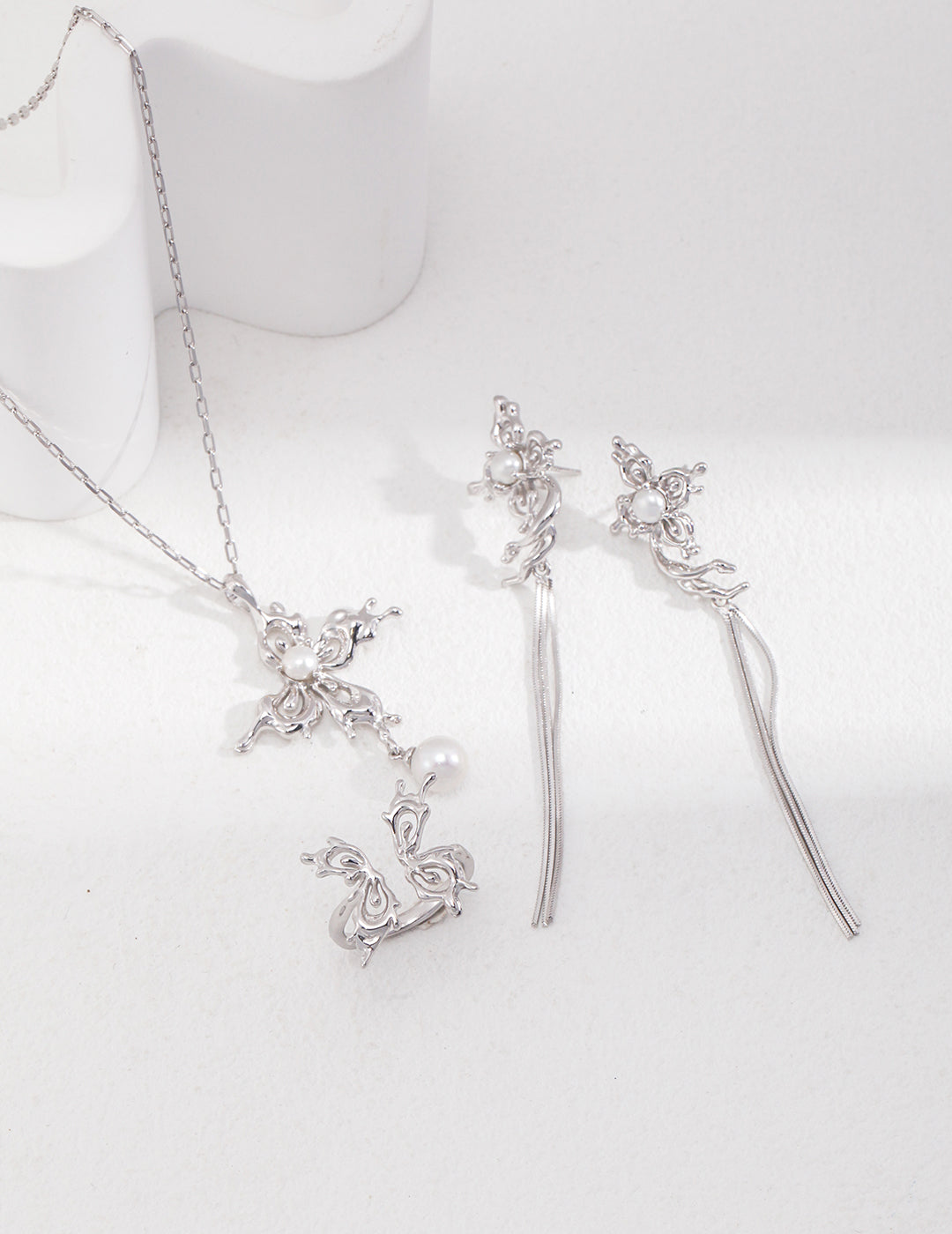 Seraphina Butterfly Necklace (40cm/ 16')