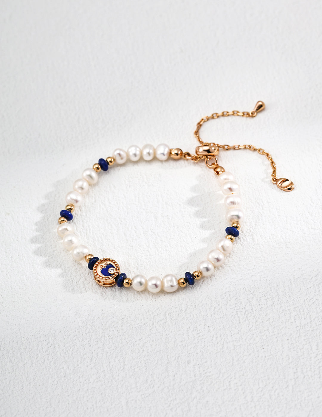 Moon & Midnight Bracelet (16cm / 6.3")
