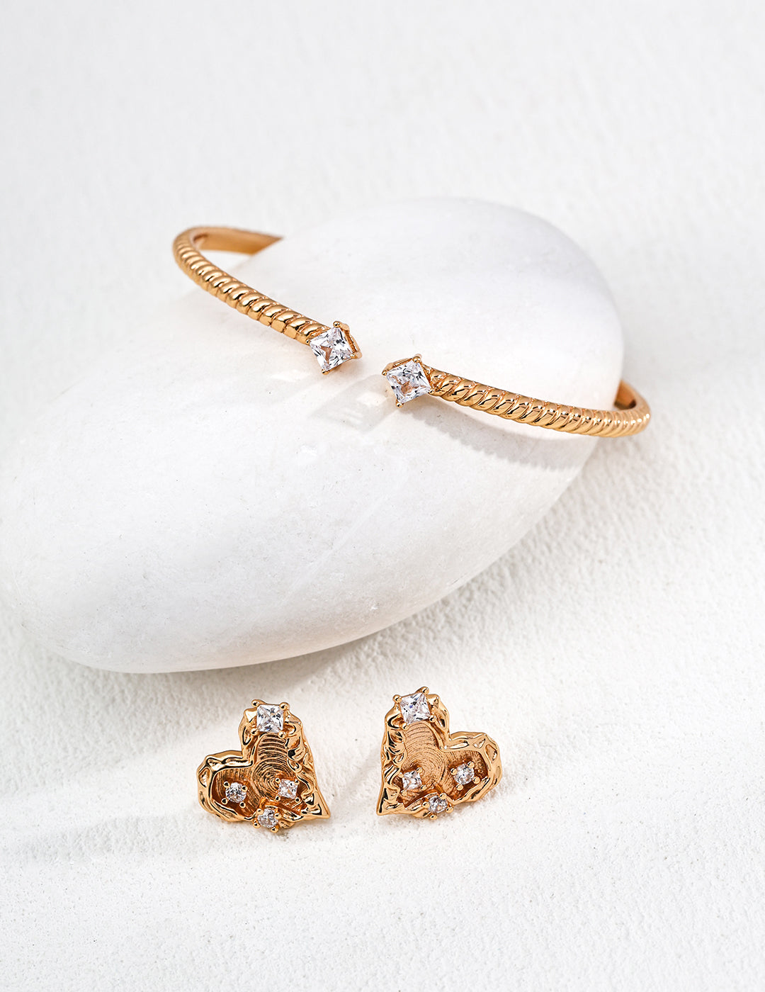 Golden Crush Studs