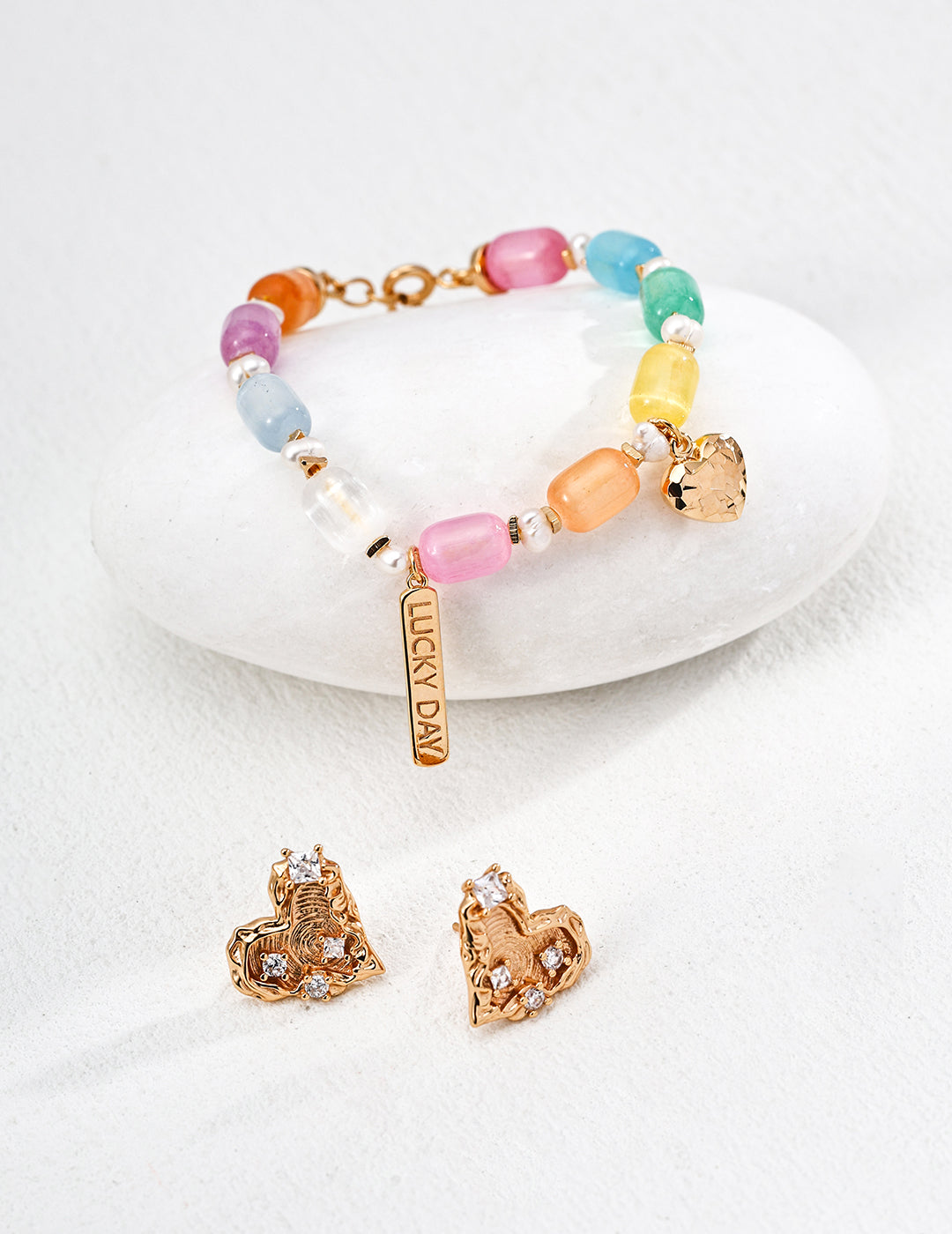 Golden Crush Studs