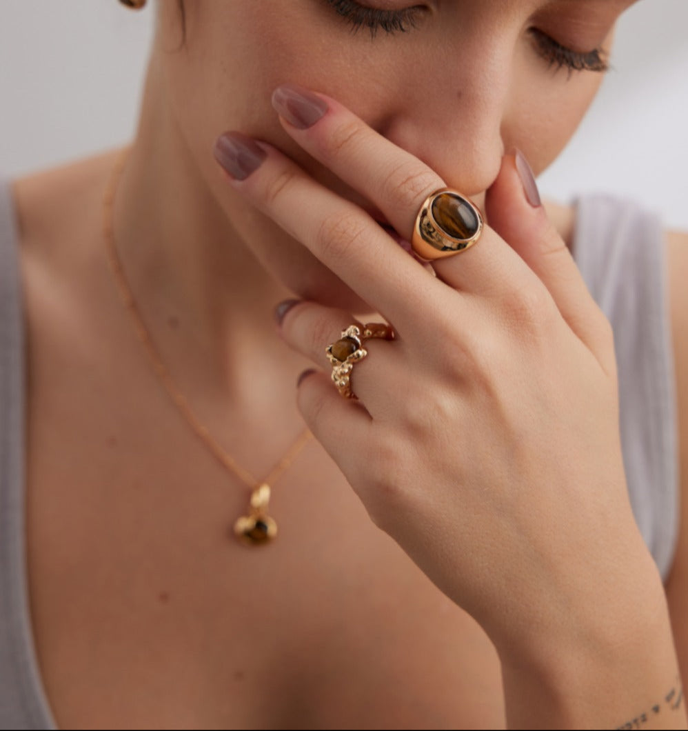 Ember Oval Ring
