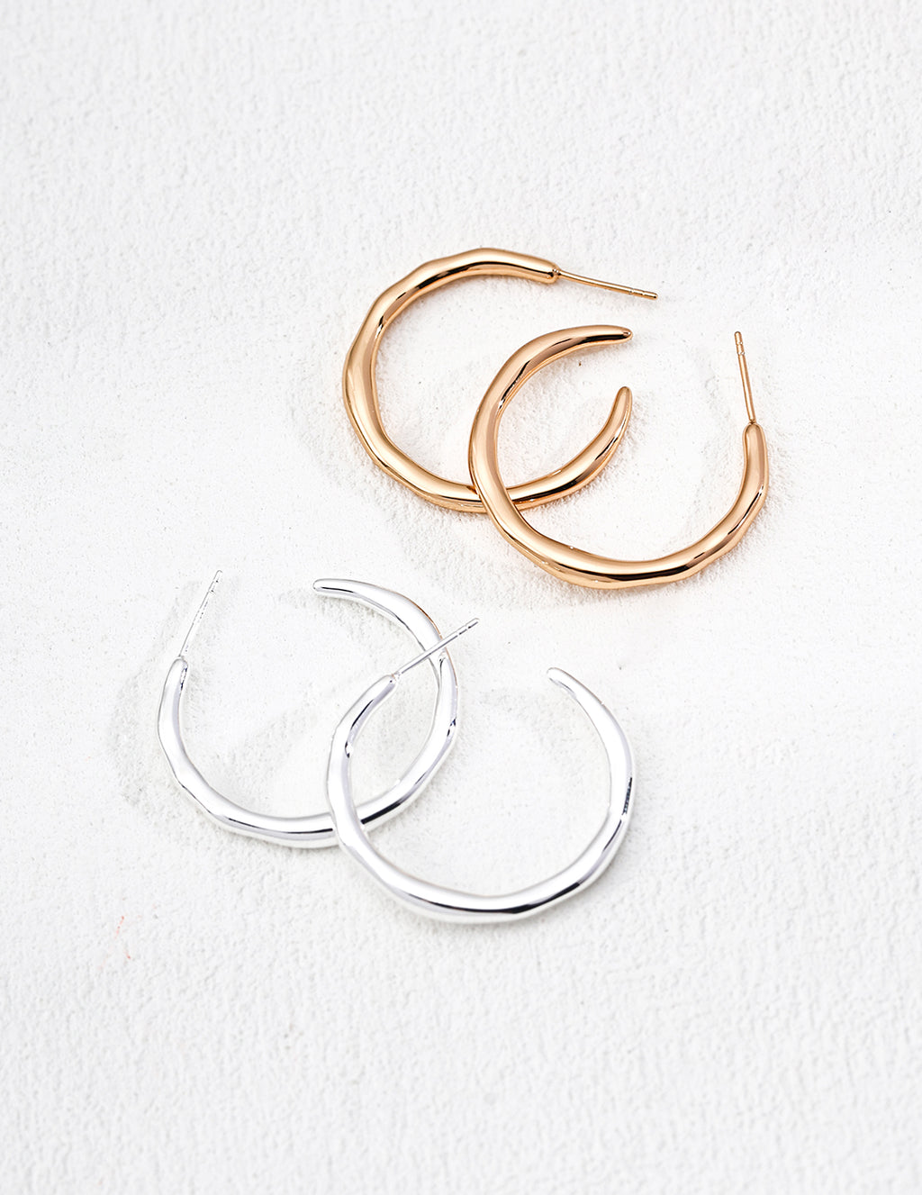 Flow Hoop Earrings