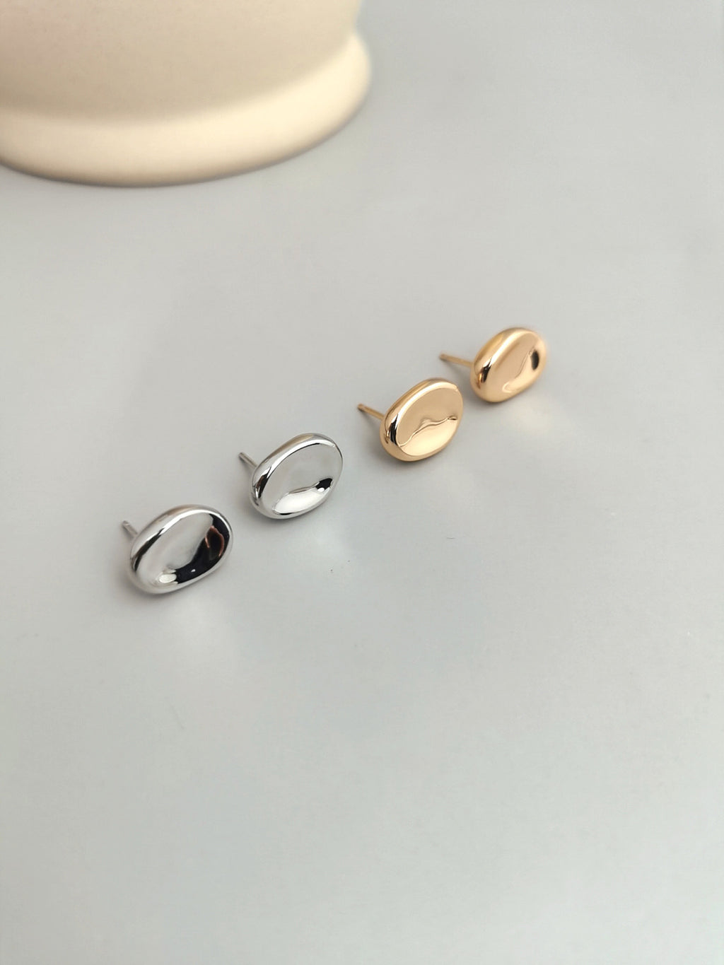 Mini Mirror Ear Studs