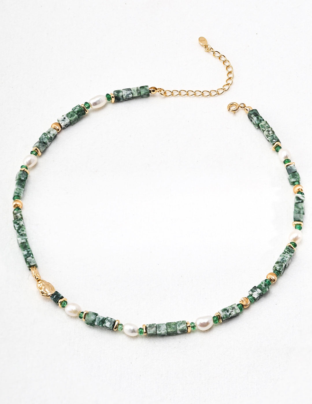 Jasper Bloom Necklace 38cm / 15"