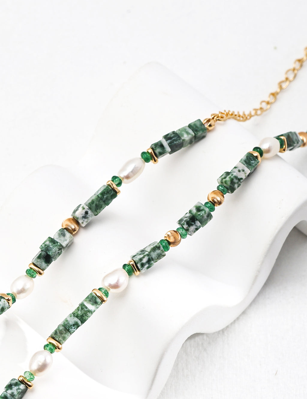 Jasper Bloom Necklace 38cm / 15"