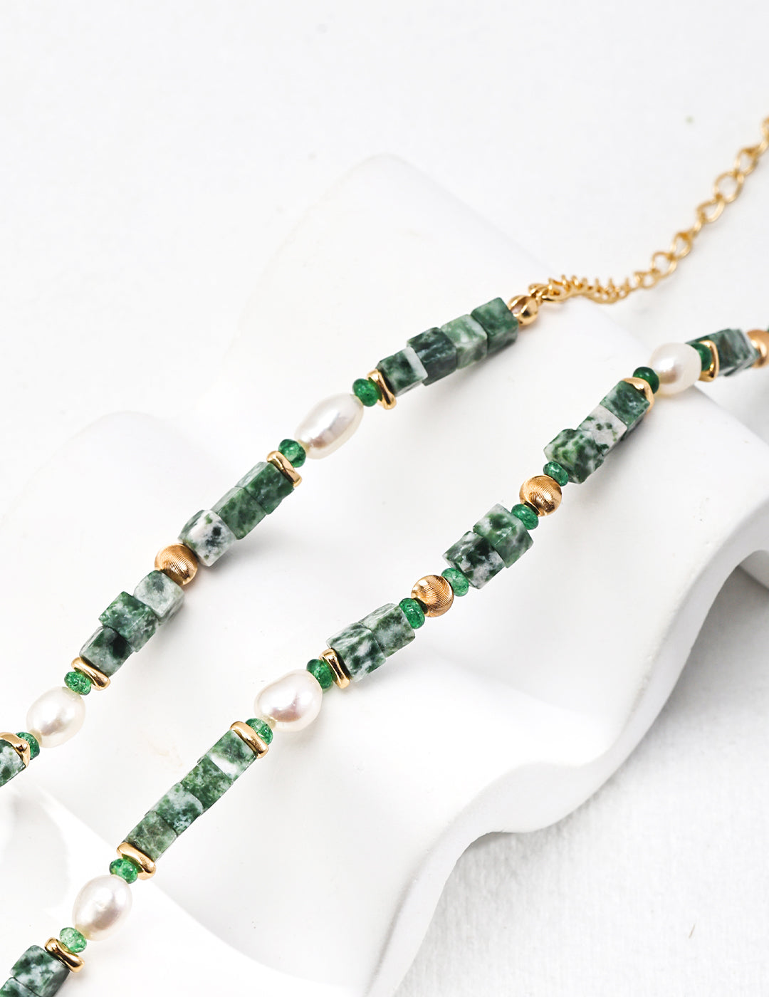 Jasper Bloom Necklace 38cm / 15"