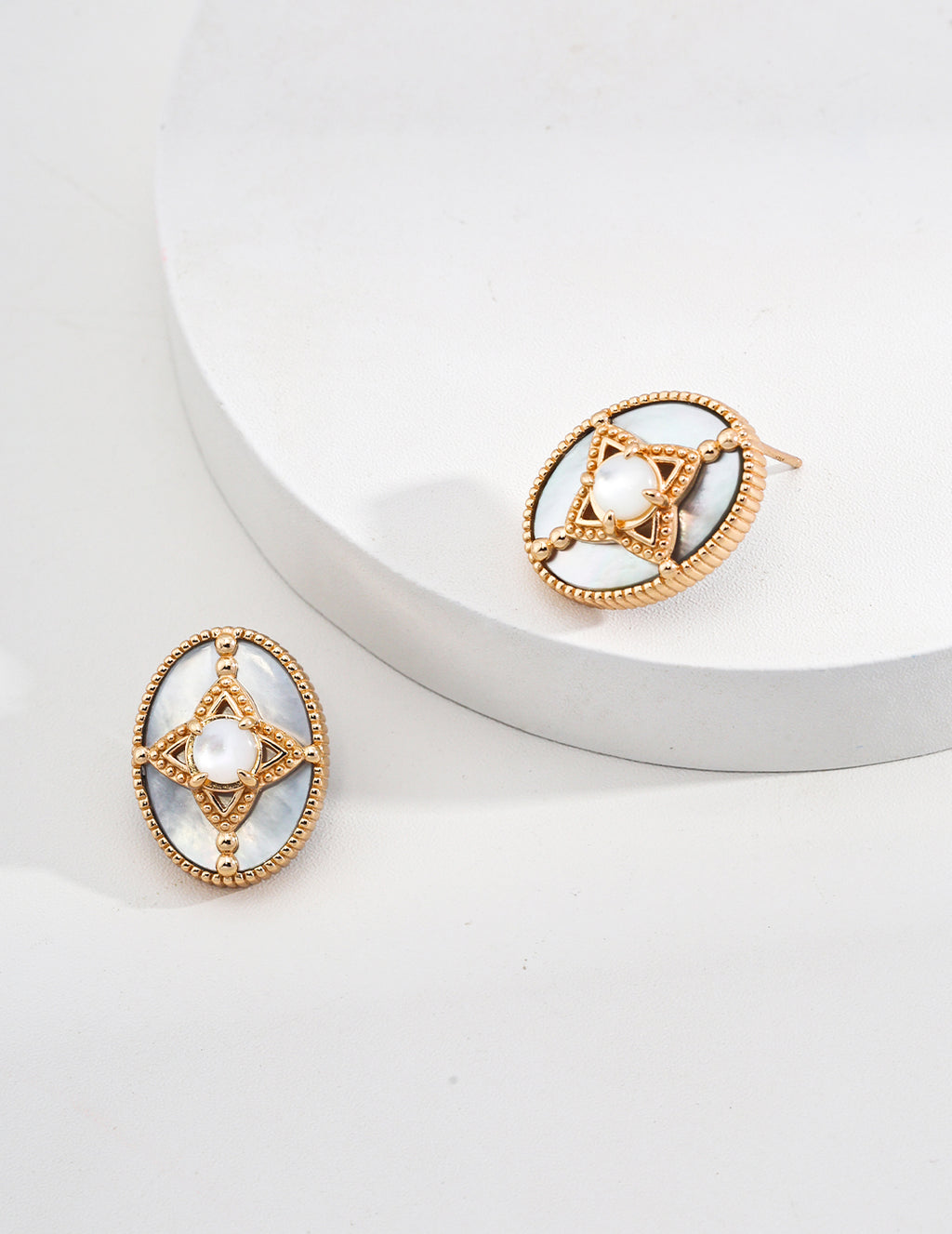 Celeste Mother of Pearl Earrings