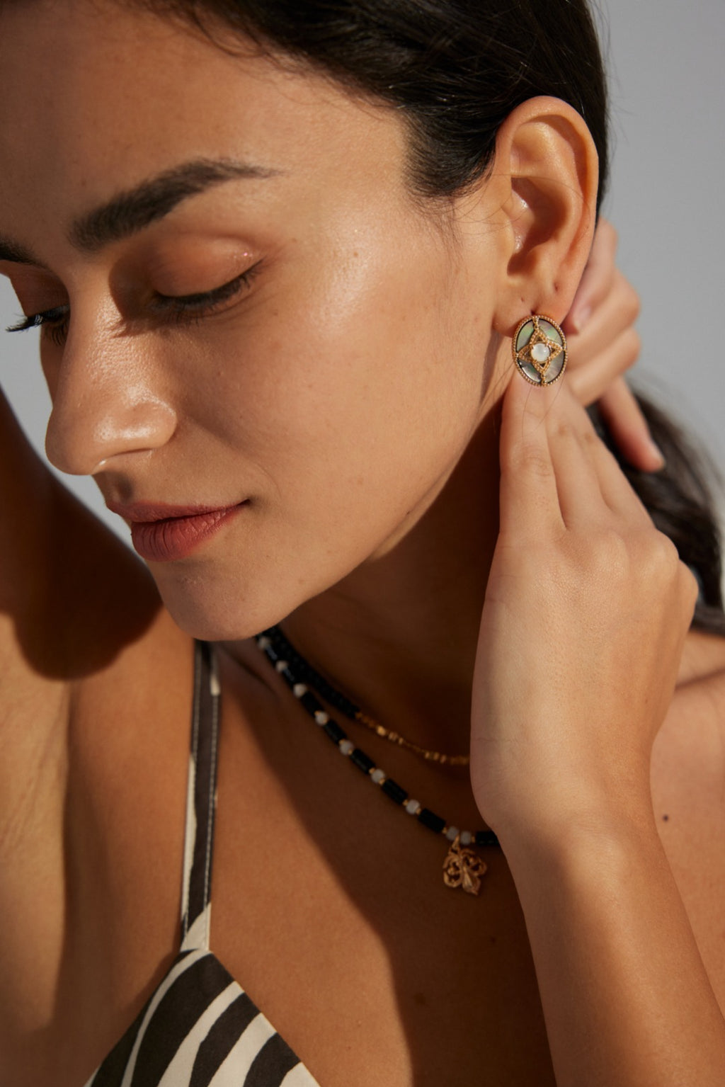 Celeste Mother of Pearl Earrings