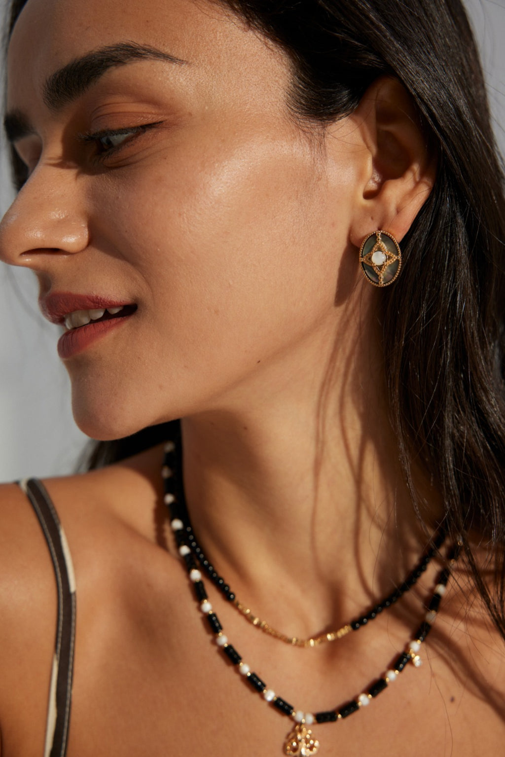 Celeste Mother of Pearl Earrings