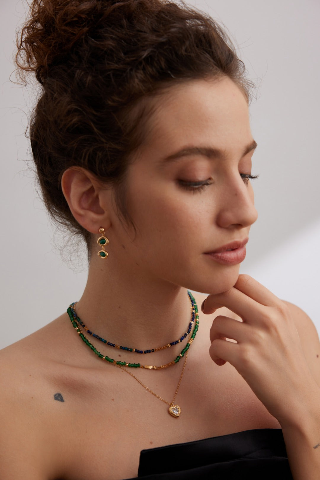 Verdant Dusk Necklace (38cm/ 15')
