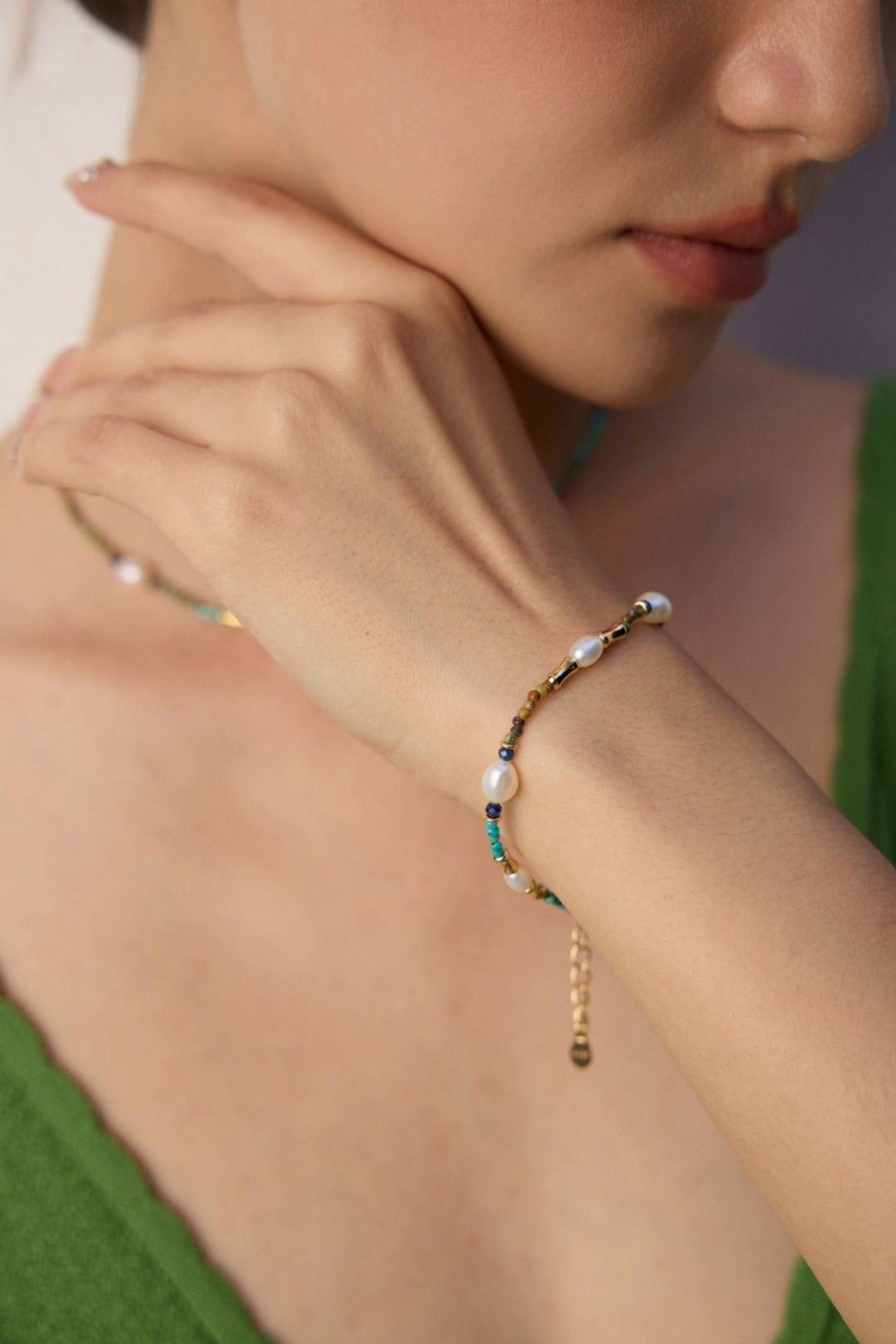 Tidal Clarity Bracelet (16cm / 6.3")