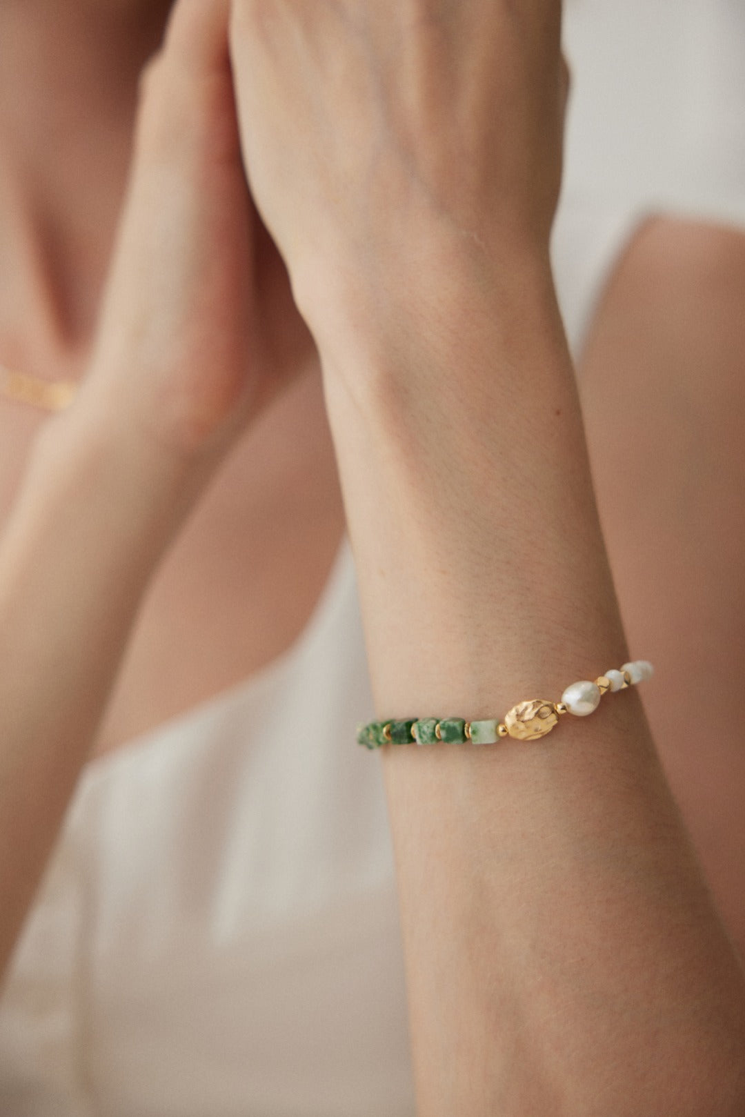 Jasper Bloom Bracelet (15cm / 6")