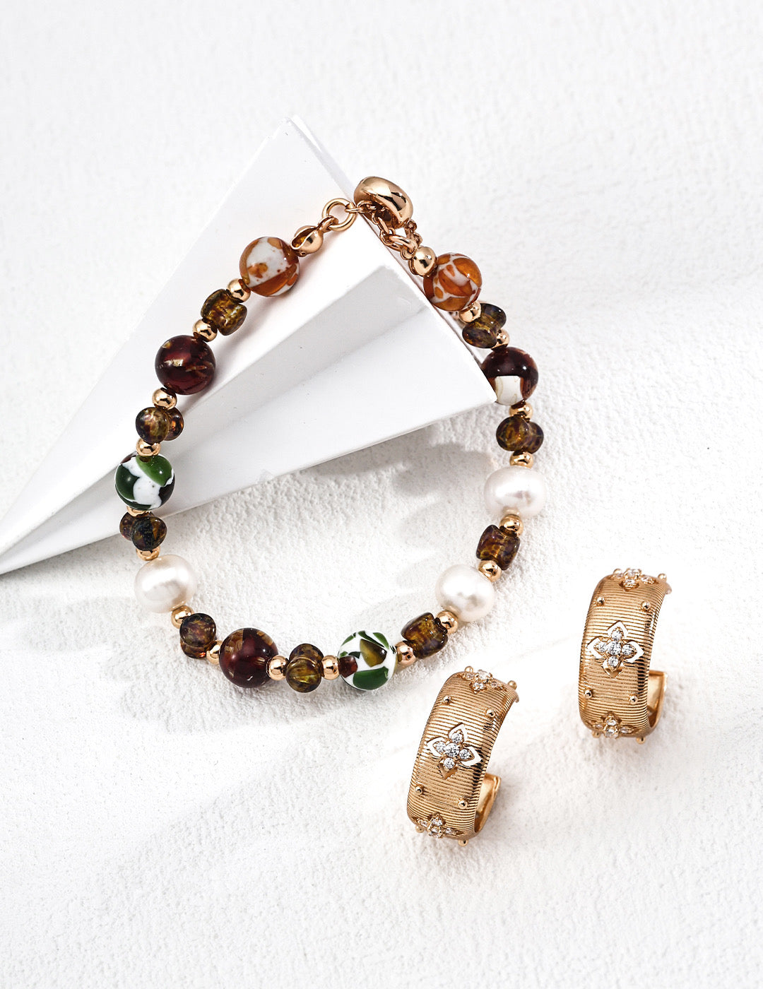 Rust & Radiance Bracelet (16cm / 6.3")