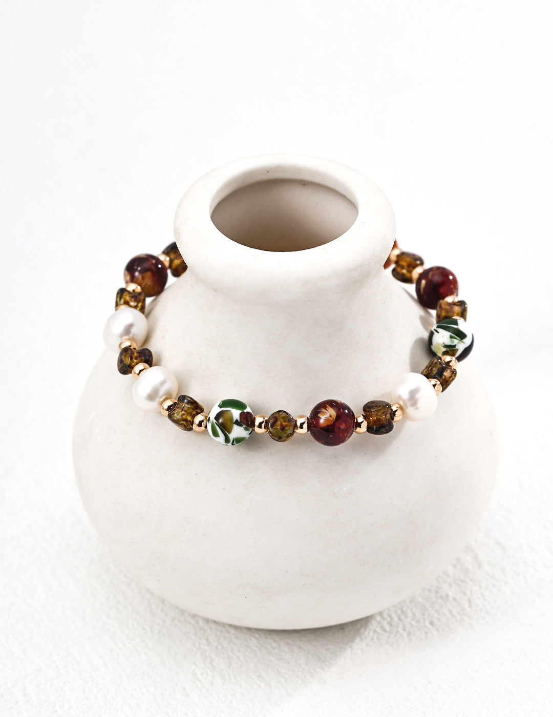 Rust & Radiance Bracelet (16cm / 6.3")