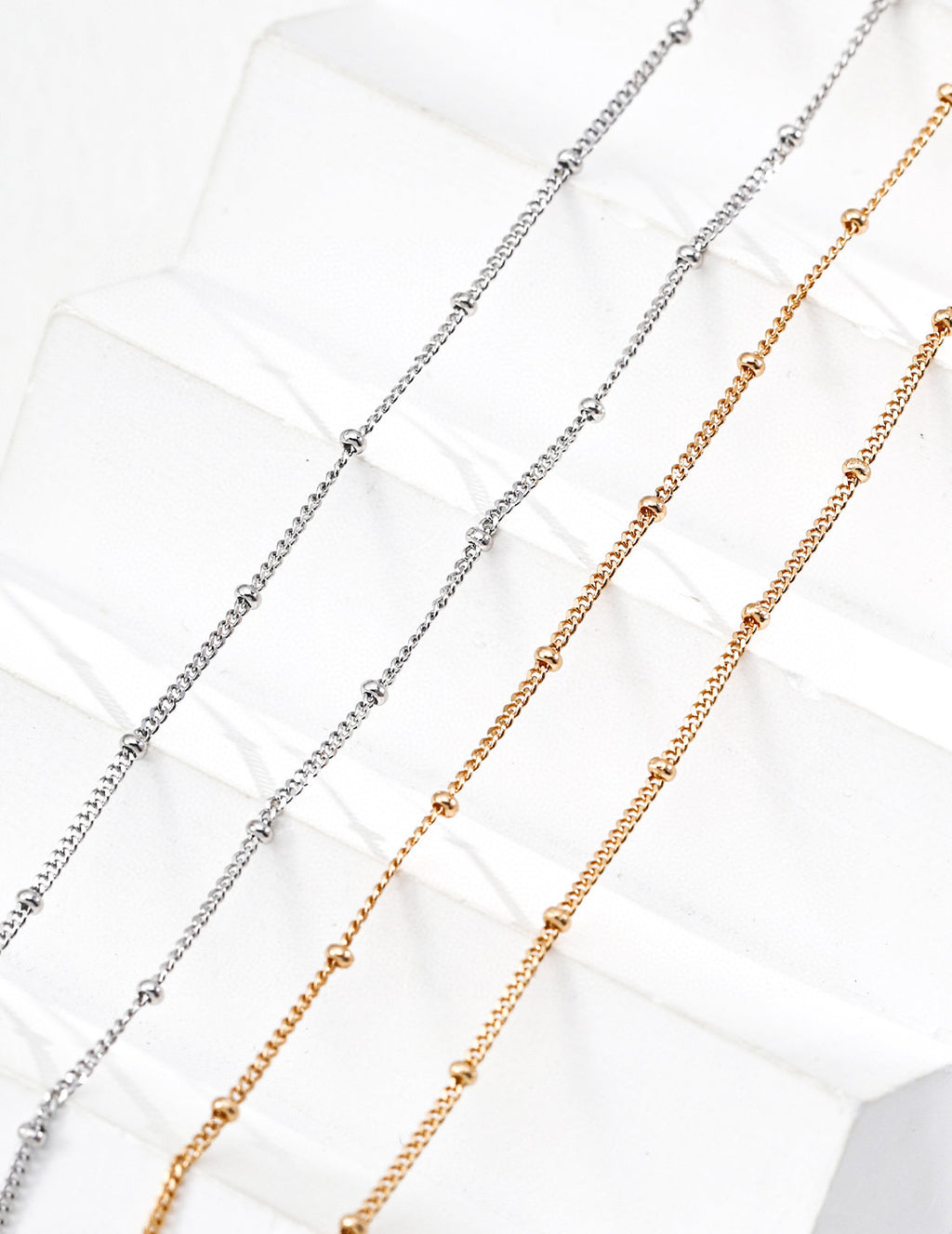 Beaded Chain Necklace 40cm / 15'