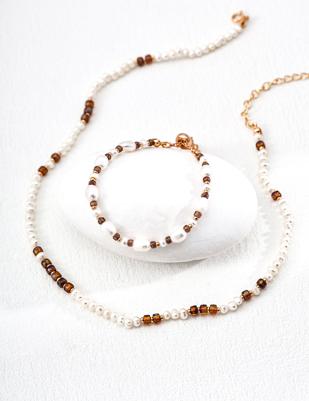 Sunlit Ripples Bracelets (16cm / 6.3")