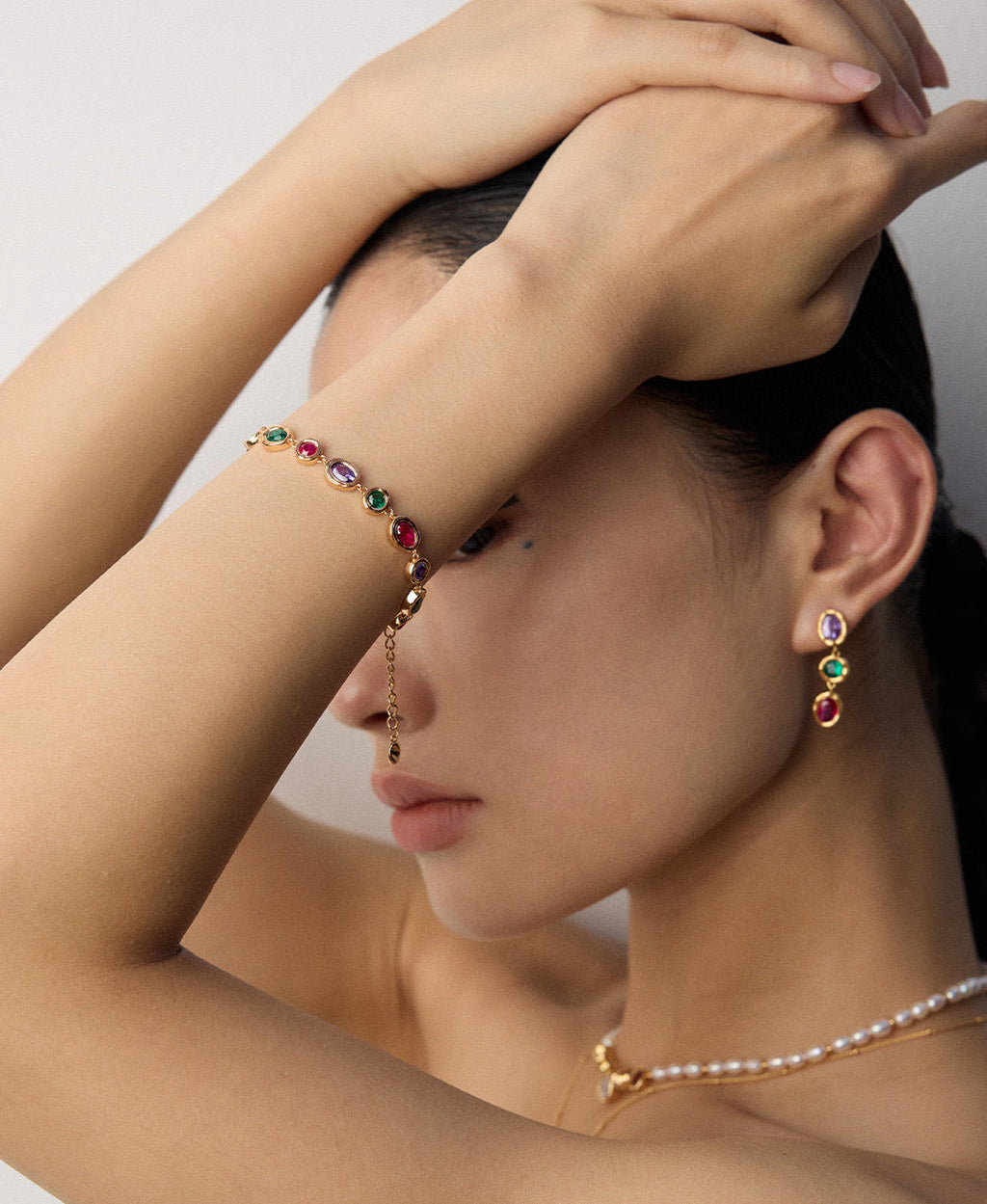 Gem Carnival Bracelet (15cm / 6")