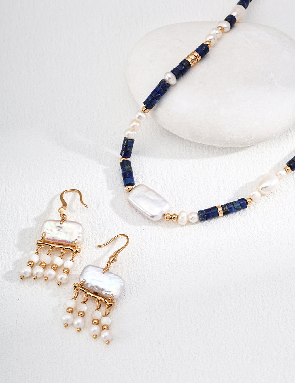 Moonlit Fringe Earrings
