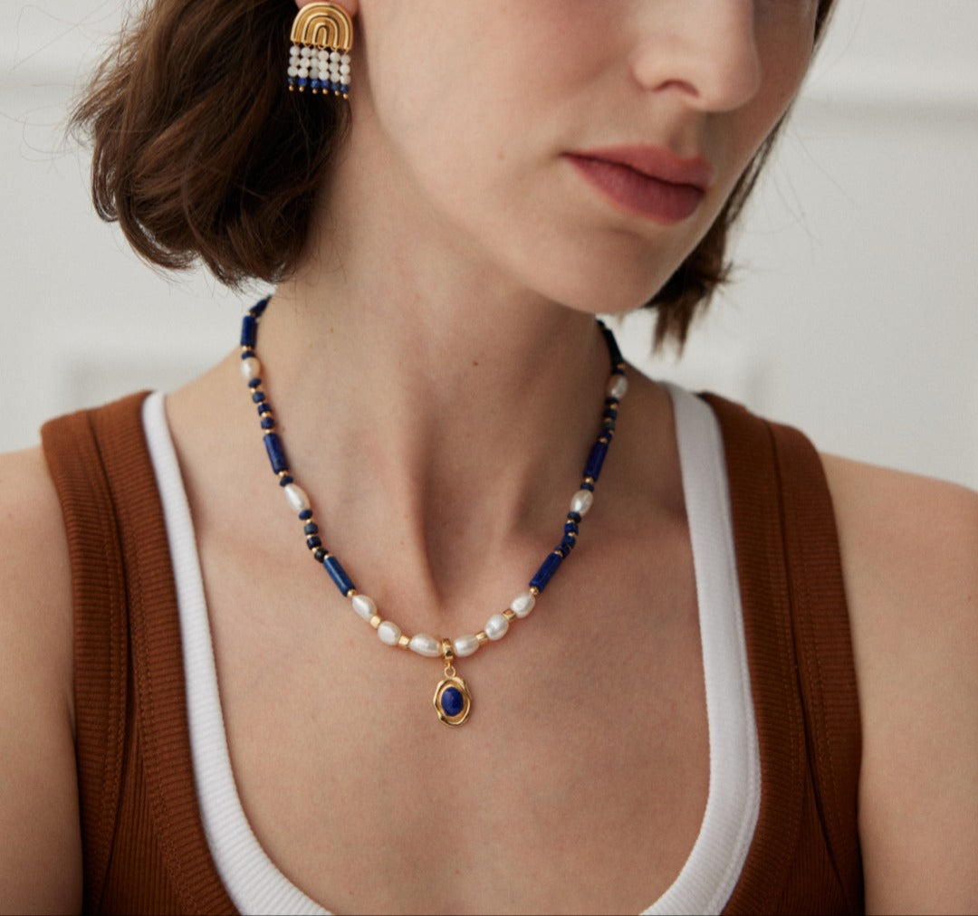 Moonlit Lazurite Pendant