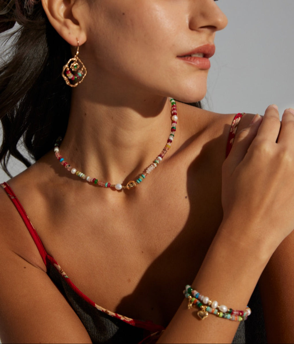 Kaleidoscope Dangle Earrings