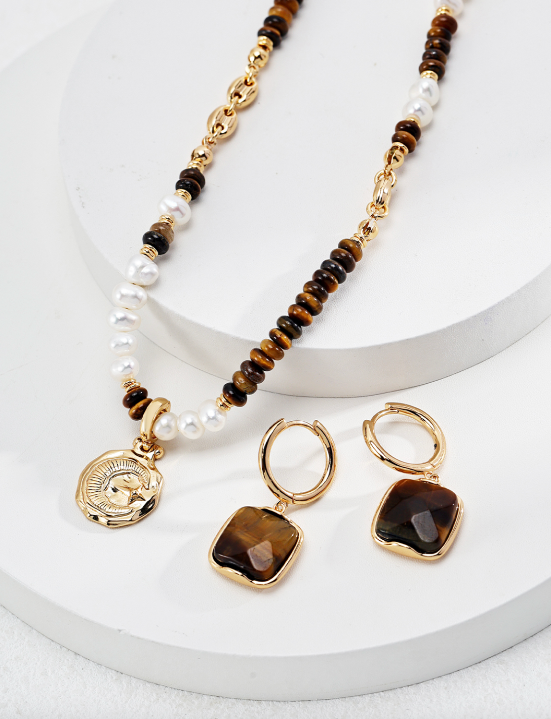Celestial Moon and Star Pendant