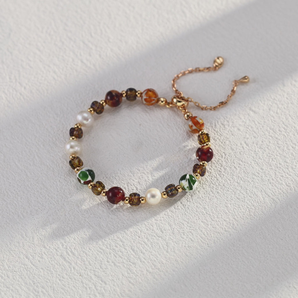Rust & Radiance Bracelet (16cm / 6.3")