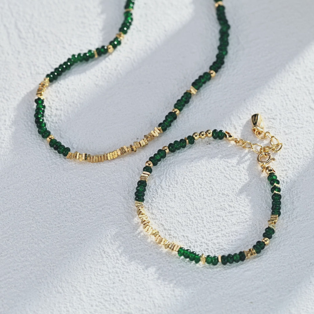 Verdant Dusk Necklace (38cm/ 15')