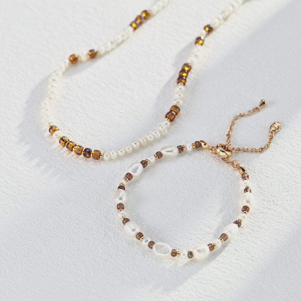 Sunlit Ripples Bracelets (16cm / 6.3")