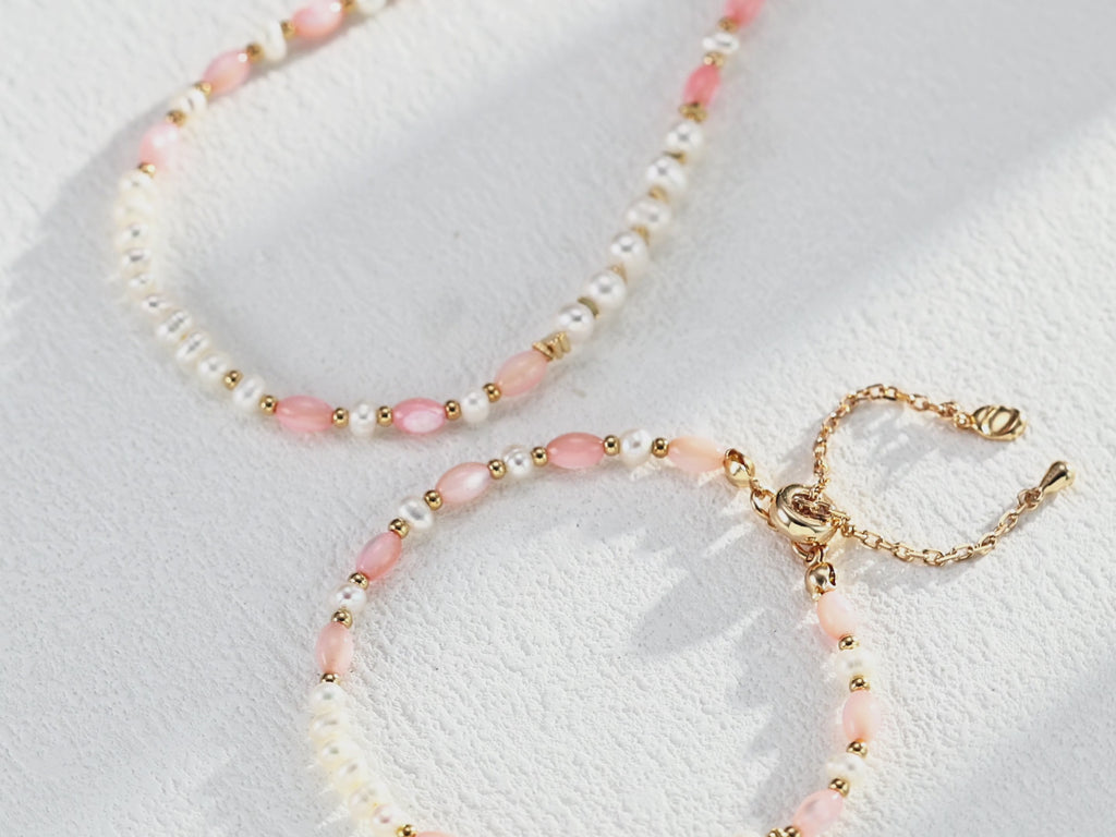 Blush & Calm Bracelet (16cm / 6.3")